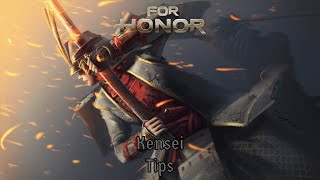 For Honor 3 Amazing Kensei Tips [upl. by Enaenaj]