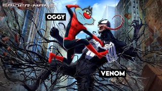 SPIDER OGGY VS VENOM  MEGA EPISODE  12 [upl. by Adnot]