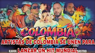 Varios artistas de Colombia se unen a Karol G ¡Colombia Gang [upl. by Laney]