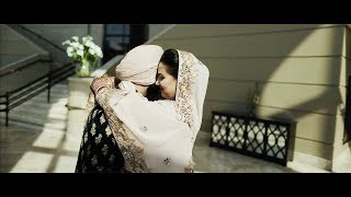 A Sikh Indian Wedding Same Day Edit in the Gurdwara Sahib Modesto [upl. by Agnizn]