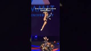 Ever seen a bow amp arrow basket toss Cheer Athletics Swagcats 2022 [upl. by Dibrin]