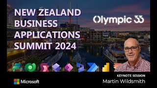 NZ Business Applications Summit 2024  Keynote with Martin Wildsmith and Michael Bailey [upl. by Walczak727]