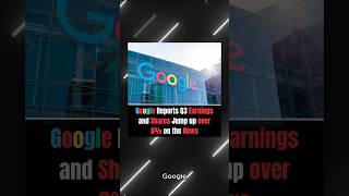 Google stock rises after earnings finance stocks stockmarket investing education stock tips [upl. by Agustin191]