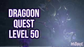 FFXIV 215 0259 Dragoon Quest Level 50  Artifact Gear [upl. by Rocca]