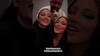 Emir I Aleksandra Prijovic aleksandraprijovic liveentertainment balkan [upl. by Suiram]