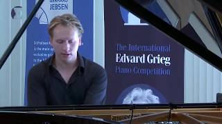 LARS FREDRIK NYSTAD Edvard Grieg Ballade in G minor Op 24 in Grieg Competition 2018 [upl. by Cila]