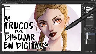 ★ TRUCOS MUY FÁCILES PARA DIBUJAR EN PHOTOSHOP  MILIKOEY [upl. by Am]