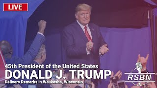 LIVE REPLAY President Trump Gives Remarks in Waukesha Wisconsin  5124 [upl. by Ming]