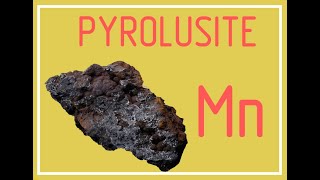 PYROLUSITE [upl. by Gnem]