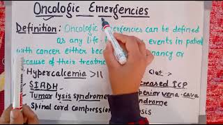 oncological emergencies and its types [upl. by Zosi629]