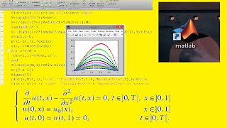 Méthodes aux différences finies Schéma implicite MATLAB [upl. by Falconer]