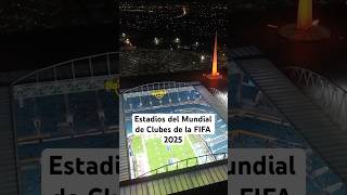 Estos son algunos de los estadios que verán acción en el Mundial de Clubes del 2025 ⚽️ futbol fifa [upl. by Aerdnas]