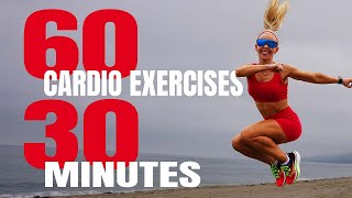 30 MINUTE NO REPEAT TABATA HIIT WORKOUT  Insane Cardio  Burn Max Calories [upl. by Caz]