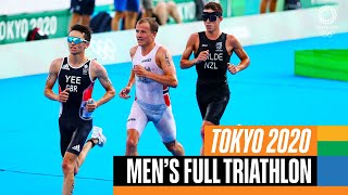 Mens FULL Triathlon 🏊‍♂️🚴‍♂️🏃‍♂️  Tokyo Replays [upl. by Etnwahs]