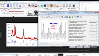 Easiest amp Best Way to do Rietveld Refinement Using FullProf software Suit Starting to end [upl. by Shulem]