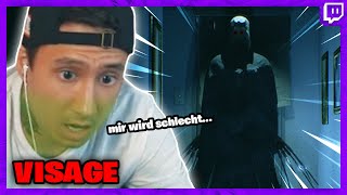 JU muss HORROR Game abbrechen weil zu heftig VISAGE feat Max  Julien Bam Twitch Highlight [upl. by Corry139]