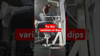 Try this variation of Dips fitness [upl. by Nylaroc]