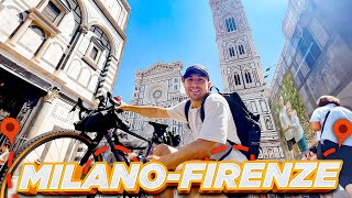 DA MILANO A FIRENZE IN BICI PER FARE UNA SORPRESA A MIA NONNA [upl. by Elik58]