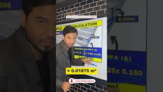 ✅Concrete Calculation Of 1 Step viralshots concretecasting [upl. by Nuri]