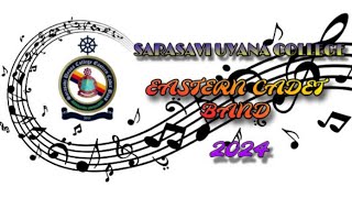 SARASAVI UYANA COLLEGE 🇷🇴 EASTERN CADET BAND 2024 🇷🇴 [upl. by Yttak]