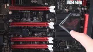 ASUS Crosshair V FormulaZ Gaming motherboard Unboxing and Overview [upl. by Arehsat]