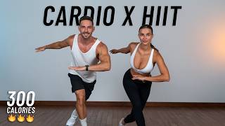 20 MIN CARDIO HIIT WORKOUT  ALL STANDING  Full Body No Equipment No Repeats [upl. by Ihtraa]