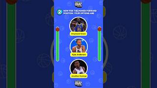 BUILD YOUR STARTING LINEUP FOR GOLDEN STATE WARRIORS  202425 NBA SEASON [upl. by Zacharias]