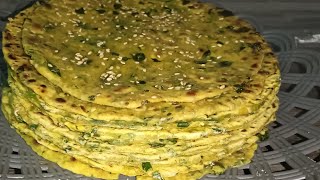 methi ke parathe food Indian presents cooking channel  viral video [upl. by Navy170]