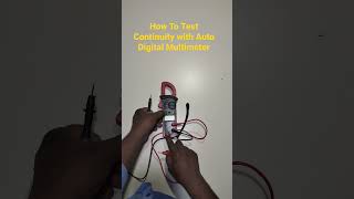 How to Test Continuity with Auto Digital Multimeter  Electrical Tech Fayyaz [upl. by Anilad]