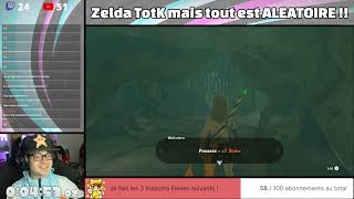 The Legends of Zelda TEARS OF THE KINGDOM mais tout est aléatoire 17 [upl. by Eidassac]