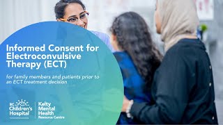 Informed Consent for Electroconvulsive Therapy ECT [upl. by Ariamo]