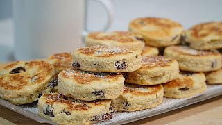 WELSH Cakes TRADITIONAL sweet treat from WALES Pice ar y maen teisen radell picau ar y maen [upl. by Arelus]