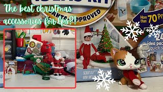 Open an elf on the shelf advent calendar with me FOR LPS ACCESSORIES [upl. by Ariad]