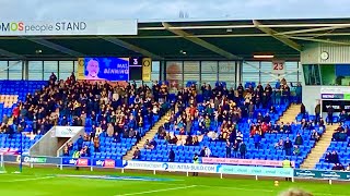 Cambridge United fans at Shrewsbury town 3224 [upl. by Dihsar]