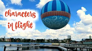 Aerophile Characters In Flight Balloon  Disney Springs  Walt Disney World [upl. by Naejamron]