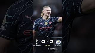 Tottenham vs Manchester city game week 37 erlinghaaland ⚽⚽ [upl. by Kjersti]