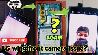 Lg wing front camera not working 😎 100 problem solve😊mustwatch Reset mobile vlog youtube 2500rs [upl. by Oribel990]