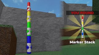 How to find Marker Stack in Find The Markers Roblox [upl. by Ynots]