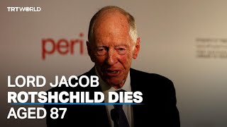 Lord Jacob Rothschild dies aged 87 [upl. by Fey]