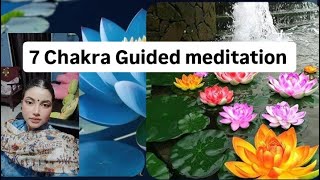 7 chakra guided meditation activation cleansing healing balancing ailment  by my guru in hindi [upl. by D'Arcy529]