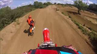 Crf150r vs Ktm 85 BIG BATTLE [upl. by Fiorenze]