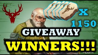 GIVEAWAY Winners 🏆🏆🏆🎉🎉🎉 SEASON 64  LDOE [upl. by Ardelis]