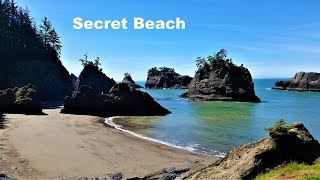 Secret Beach Samuel H Boardman State Scenic Corridor Southern Oregon Coast [upl. by Blight]