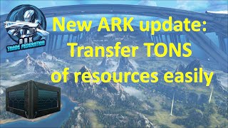 Ark Official PVE Transfer TONS of resources from map to map easy [upl. by Slade]