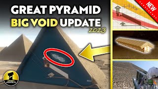 Great Pyramid BIG VOID New 2023 Update  Ancient Architects [upl. by Atniuqal]