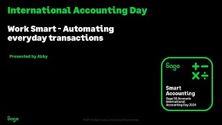 Sage 50 Accounts UK  Automating everyday transactions [upl. by Anoy]