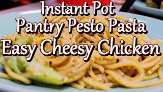 Easy Chicken Pesto Pasta in the Instant Pot [upl. by Ybbed]