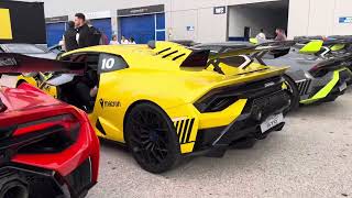 Lamborghini Huracán STO amp Revuelto 🏎️🔥 Jerez Super Trofeo Racing Event 🏁🇪🇸 [upl. by Nalym]