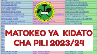 MATOKEO YA NECTA KIDATO CHA PILI 2023 • NECTA RESULT FORM TWO 2023 [upl. by Jim747]