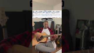 RnB Guitar Tabs  “Found” by Tems guitarlesson guitartabs [upl. by Llertak]